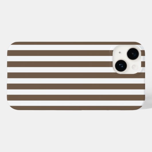 strepen met witte snoep Case-Mate iPhone case (Achterkant (horizontaal))