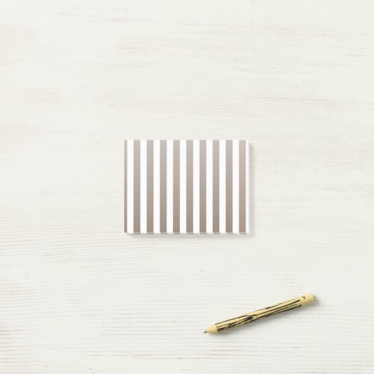strepen met witte snoep post-it® notes (Op bureau)