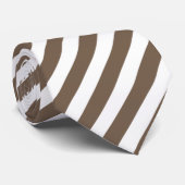 strepen met witte snoep stropdas (Opgerold)