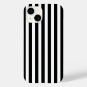 strepen met zwart-wit snoep Case-Mate iPhone case (Achterkant)