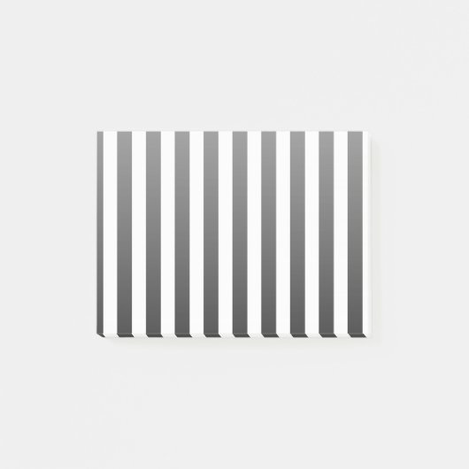 strepen met zwart-wit snoep post-it® notes (Voorkant)