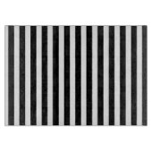 strepen met zwart-wit snoep snijplank (Voorkant)