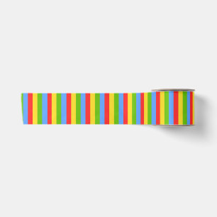 Strepen Multicolor Satijnen Lint
