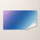 strepen, ombre, roze gradiënt bad handdoek (Handdoek)