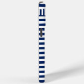 Strepen op Strepen in Blauw en Wit Case-Mate iPhone Case (Achterkant / Rechts)