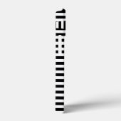 Strepen op strepen in zwart-wit Case-Mate iPhone case (Achterkant / Rechts)