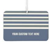 Strepen Patroon aangepaste auto luchtverfrisser (Achterkant)