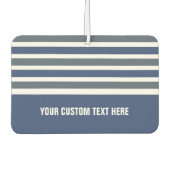 Strepen Patroon aangepaste auto luchtverfrisser (Voorkant)