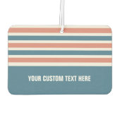 Strepen Patroon aangepaste auto luchtverfrisser (Achterkant)