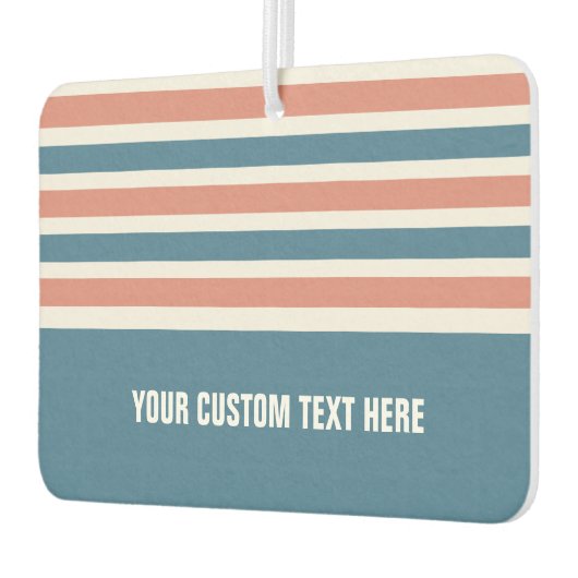 Strepen Patroon aangepaste auto luchtverfrisser (Links)