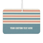 Strepen Patroon aangepaste auto luchtverfrisser (Voorkant)