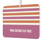 Strepen Patroon aangepaste auto luchtverfrisser (Links)