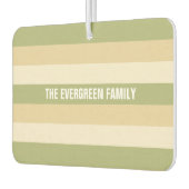 Strepen Patroon aangepaste auto luchtverfrisser (Links)