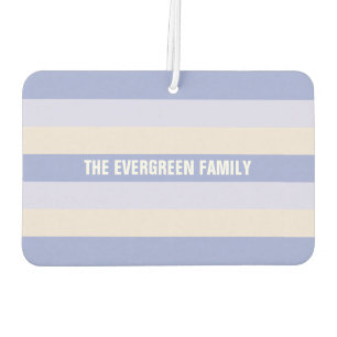 Strepen Patroon aangepaste auto luchtverfrisser