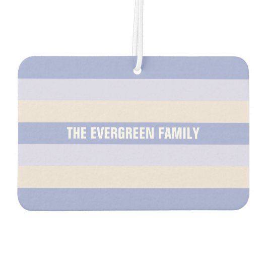 Strepen Patroon aangepaste auto luchtverfrisser (Achterkant)