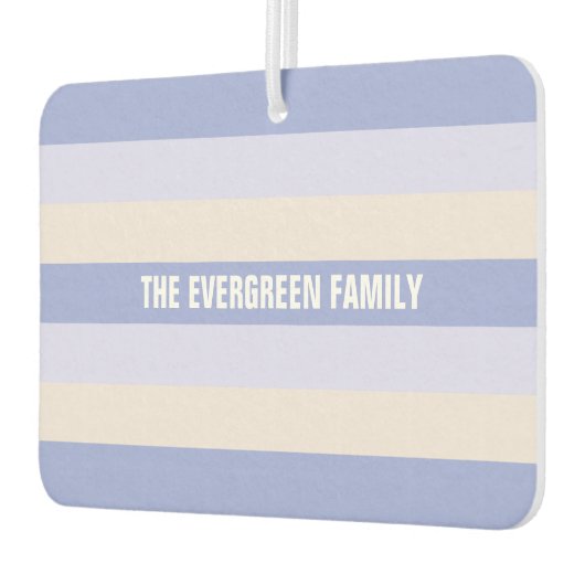 Strepen Patroon aangepaste auto luchtverfrisser (Links)