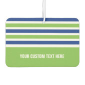 Strepen Patroon aangepaste auto luchtverfrisser (Achterkant)