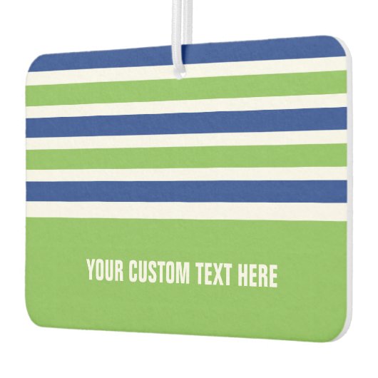 Strepen Patroon aangepaste auto luchtverfrisser (Links)