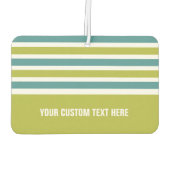 Strepen Patroon aangepaste auto luchtverfrisser (Achterkant)