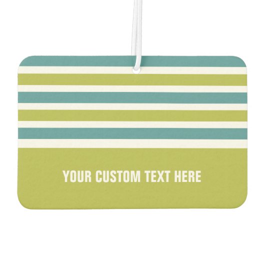 Strepen Patroon aangepaste auto luchtverfrisser (Achterkant)