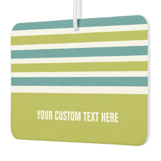 Strepen Patroon aangepaste auto luchtverfrisser (Links)