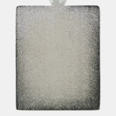 Strepen Patroon aangepaste bruiloft ornament (Achterkant)