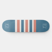 Strepen Patroon aangepaste monogram skateboards (Horizontaal)