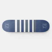 Strepen Patroon aangepaste monogram skateboards (Horizontaal)