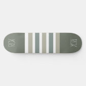 Strepen Patroon aangepaste monogram skateboards (Horizontaal)