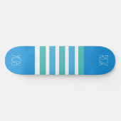Strepen Patroon aangepaste monogram skateboards (Horizontaal)