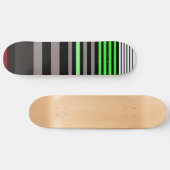 strepen persoonlijk skateboard (Horizontaal)