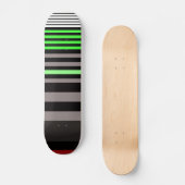 strepen persoonlijk skateboard (Voorkant)