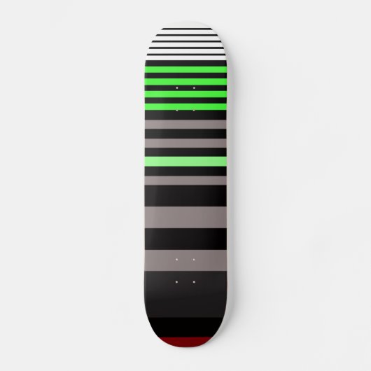 strepen persoonlijk skateboard (Voorkant)