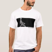 strepen richten t-shirt (Voorkant)