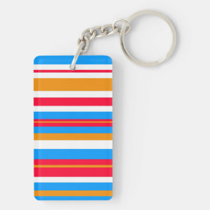 strepen sleutelhanger