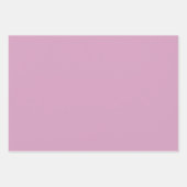 Strepen & Sterren Patroon Roze Wrapping Paper Set (Voorkant 3)