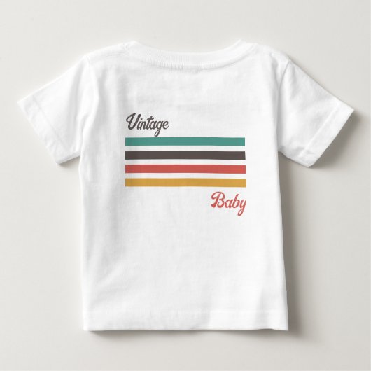 strepen T-shirt (Achterkant)