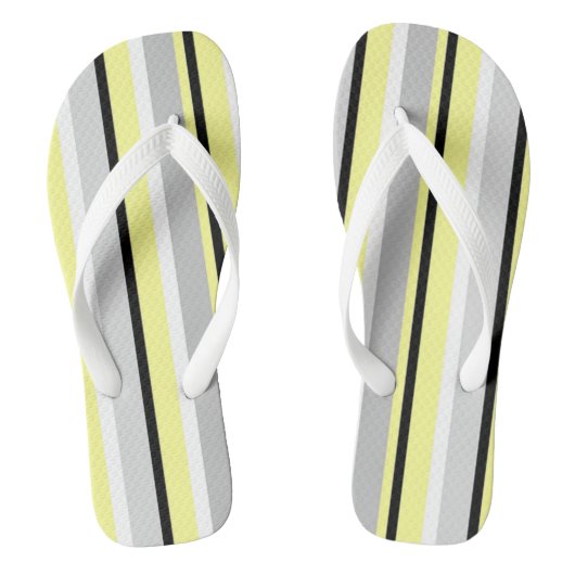 Strepen Teenslippers (Voetbed)