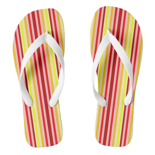 Strepen Teenslippers (Voetbed)