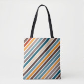  strepen tote bag (Voorkant)