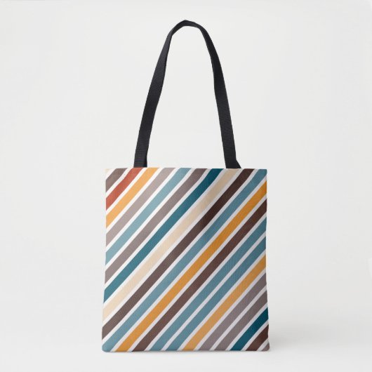  strepen tote bag (Voorkant)