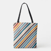  strepen tote bag (Achterkant)