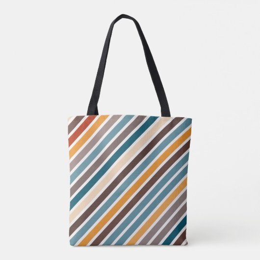  strepen tote bag (Achterkant)