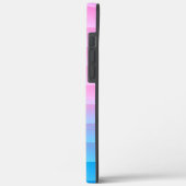 Strepen Turquoise Lavendel - Veel Kleuren Gradiënt Case-Mate iPhone Case (Achterkant / Links)