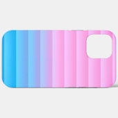 Strepen Turquoise Lavendel - Veel Kleuren Gradiënt Case-Mate iPhone Case (Achterkant (horizontaal))