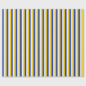 Strepen van geel, blauw en wit papier (Vlak)