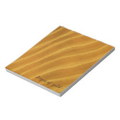 strepen van "goud" notitieblok (Linkerzijde)