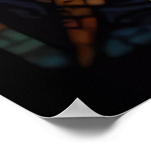 Strepen van inspiratie: omarm je unieke leven poster (Hoek)