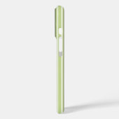 strepen van olijven en van witte snoep Case-Mate iPhone case (Achterkant / Links)