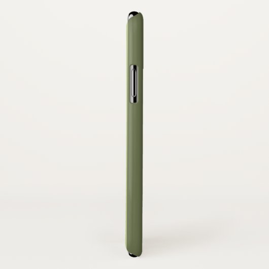 strepen van olijven en van witte snoep Case-Mate iPhone case (Achterkant / rechts)